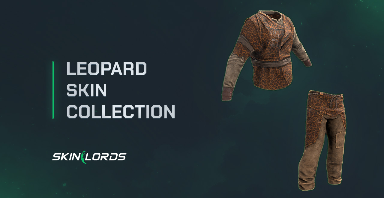 rust Leopard Skin Collection