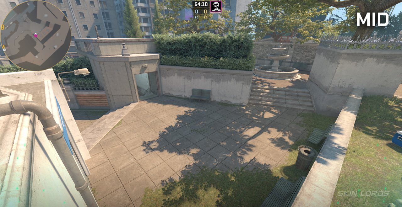 mid overpass cs2 callout