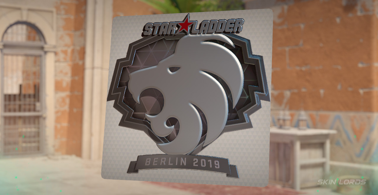 North (Foil) Berlin 2019 white cs2 sticker