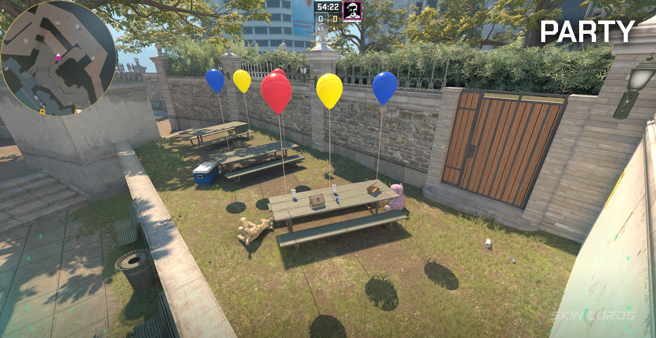 party overpass cs2 callout