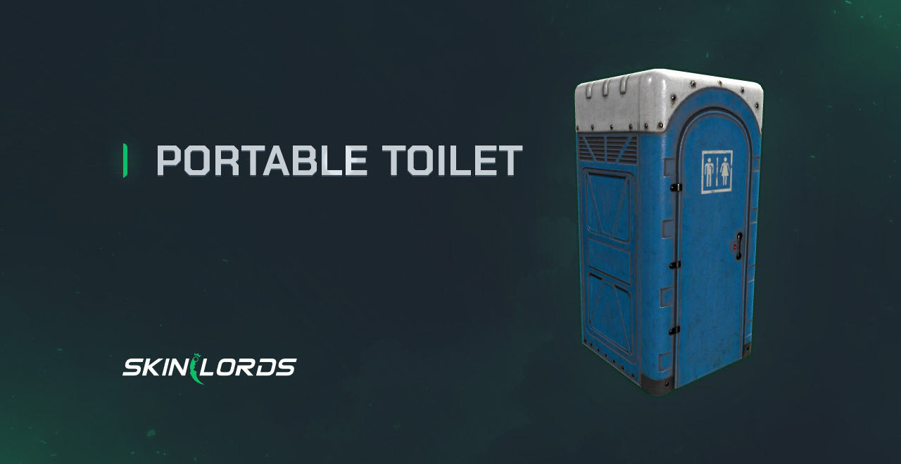 Portable Toilet rust