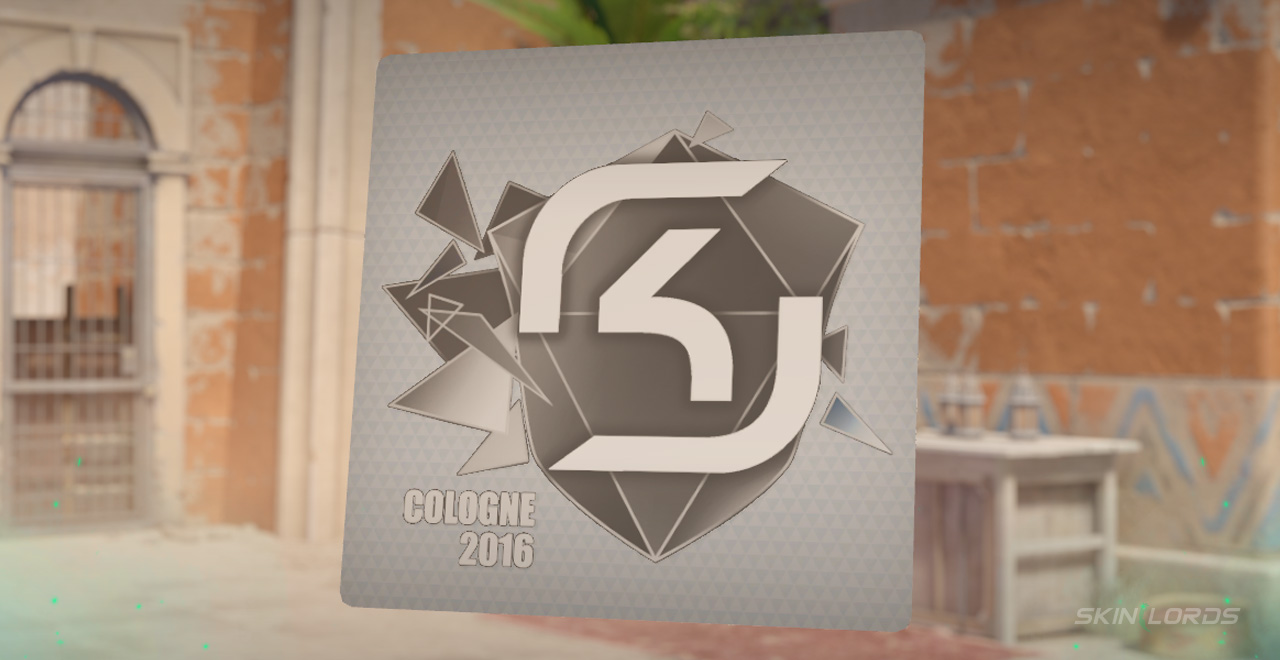 SK Gaming Cologne 2016 white cs2 sticker