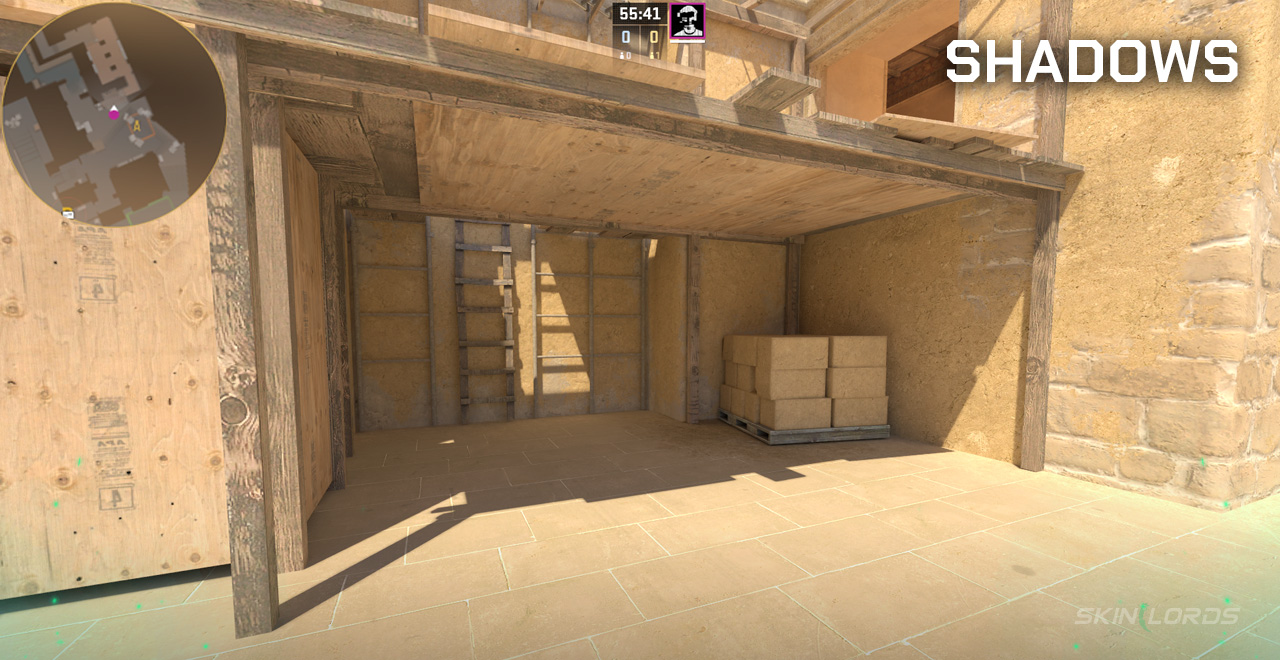 shadows mirage cs2 callout