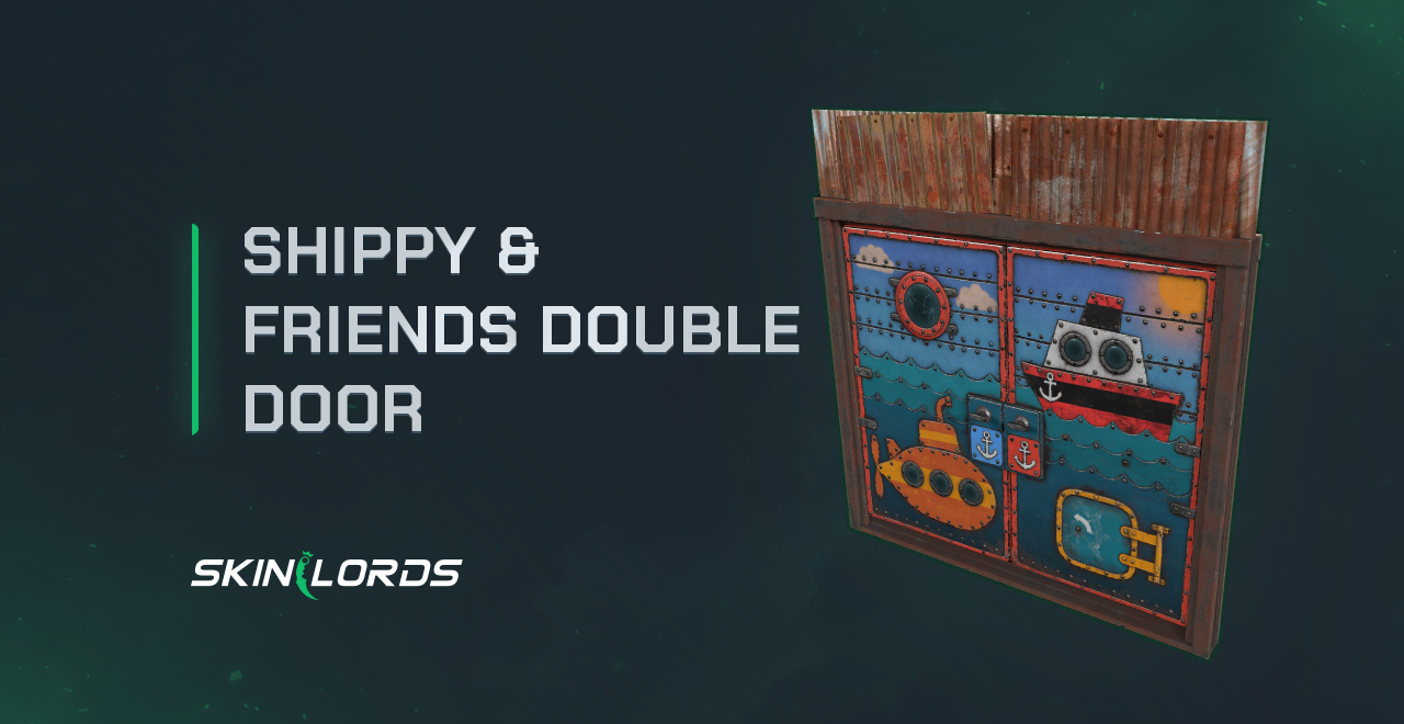 Shippy & Friends Double Door rust
