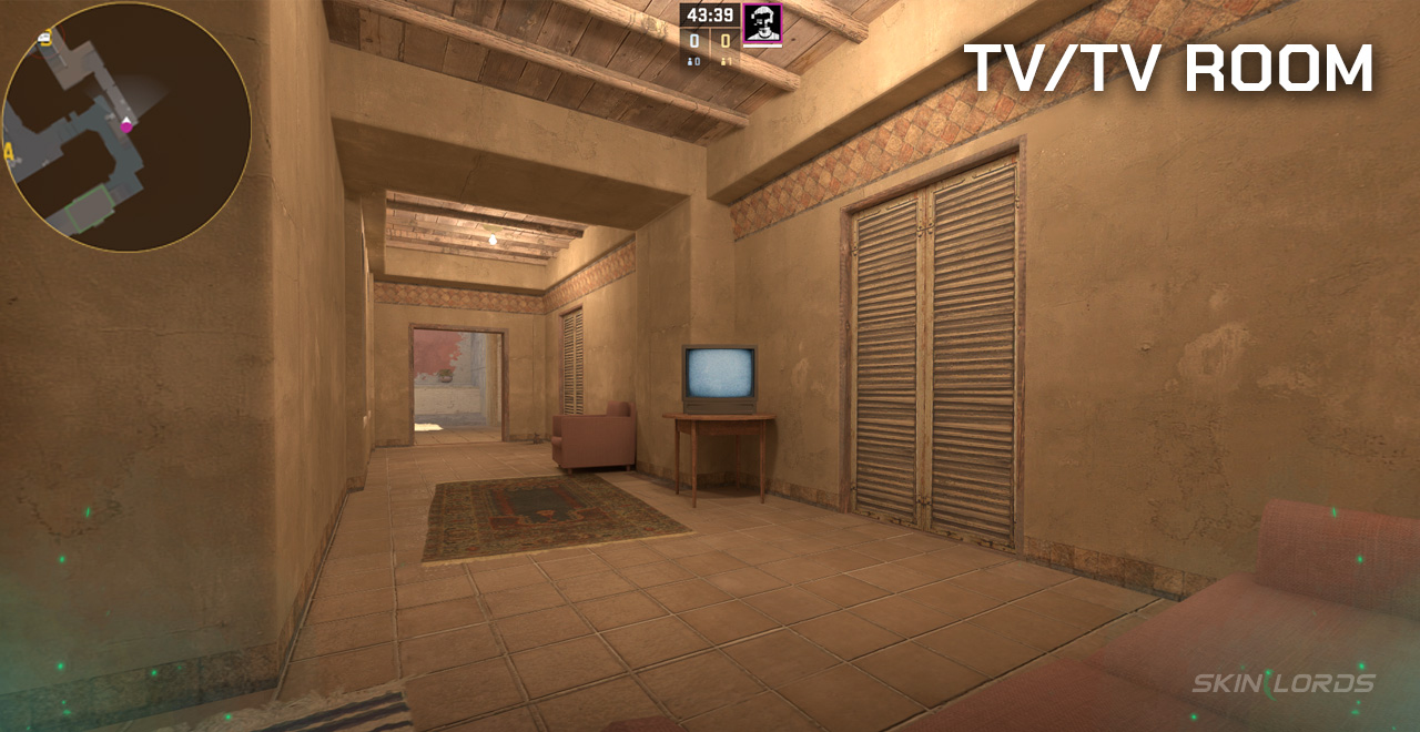 tv/tv room mirage cs2 callout