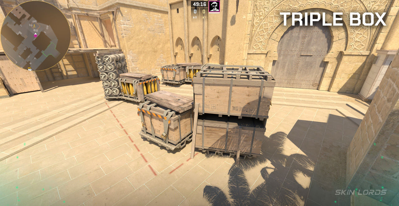 triple box mirage cs2 callout