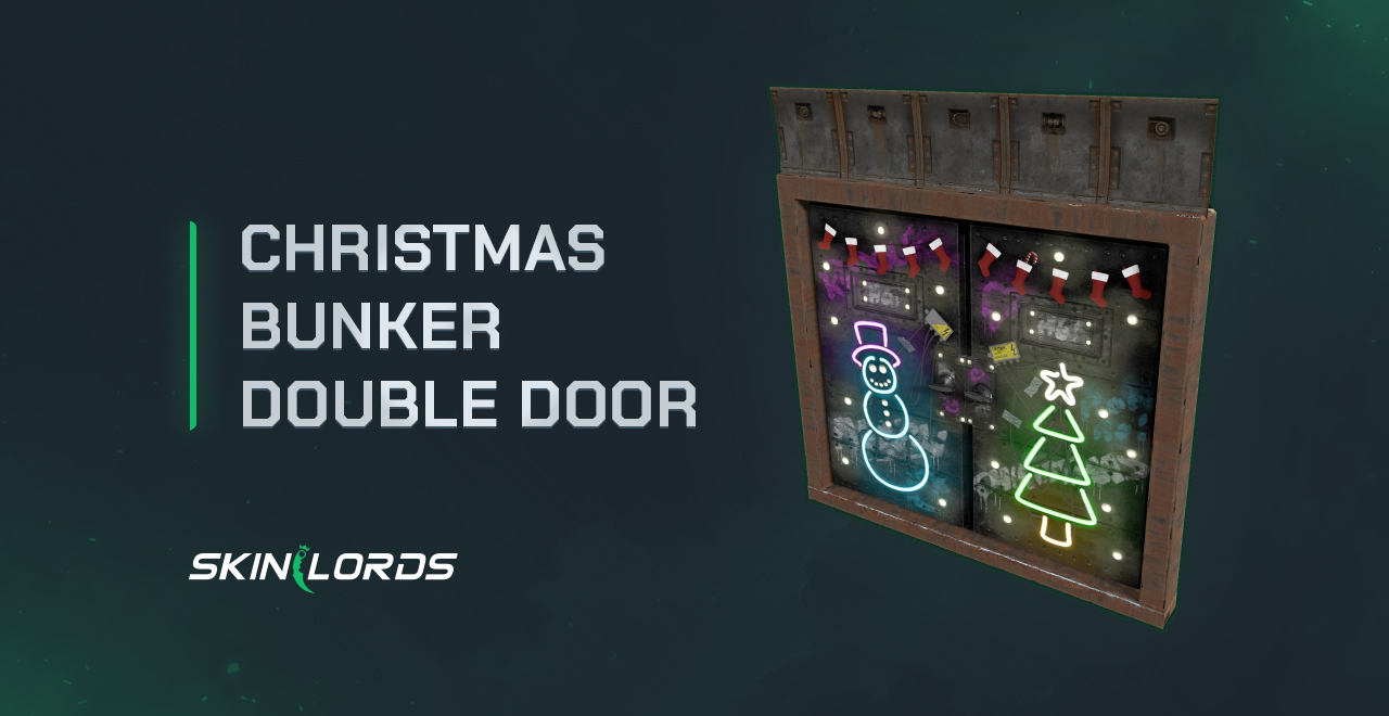 Christmas Bunker Double Door rust