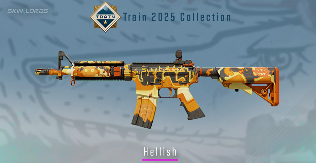 M4A4 | Hellish from the new train 2025 collection