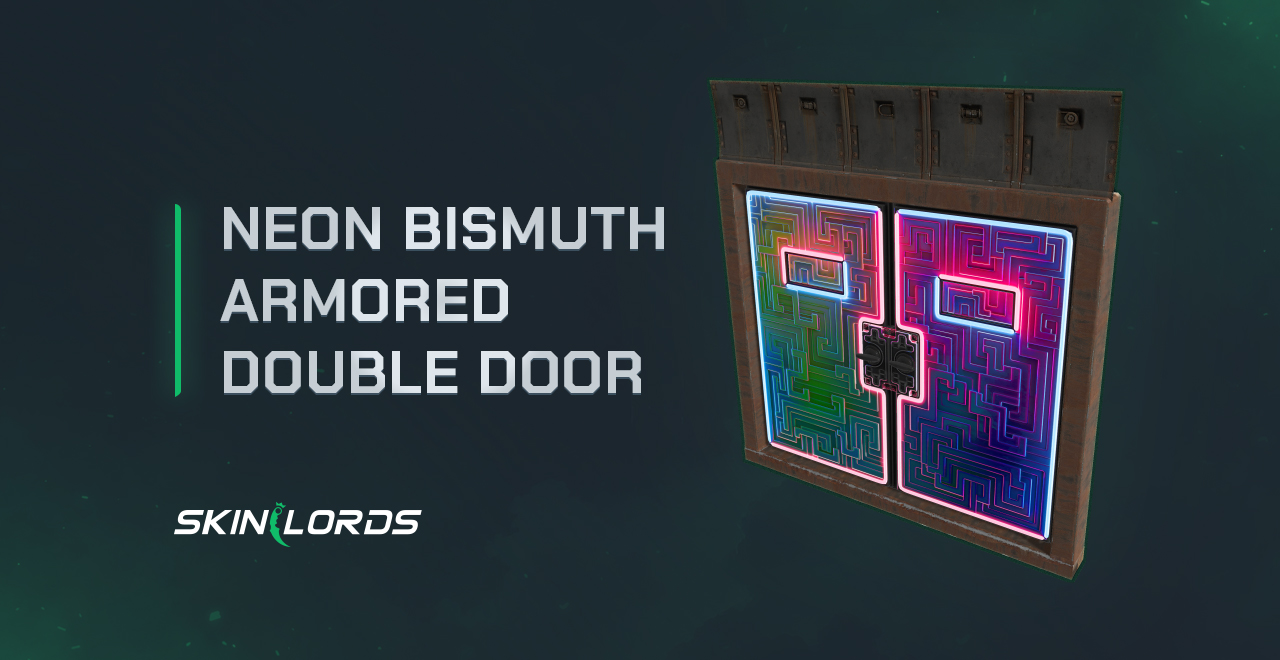 Neon Bismuth Armored Double Door rust