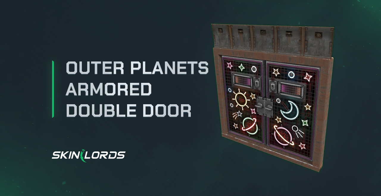 Outer Planets Armored Double Door rust