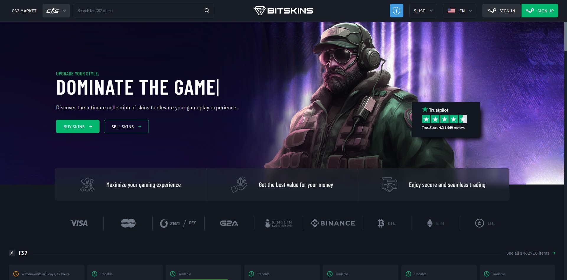 Bitskins Home
