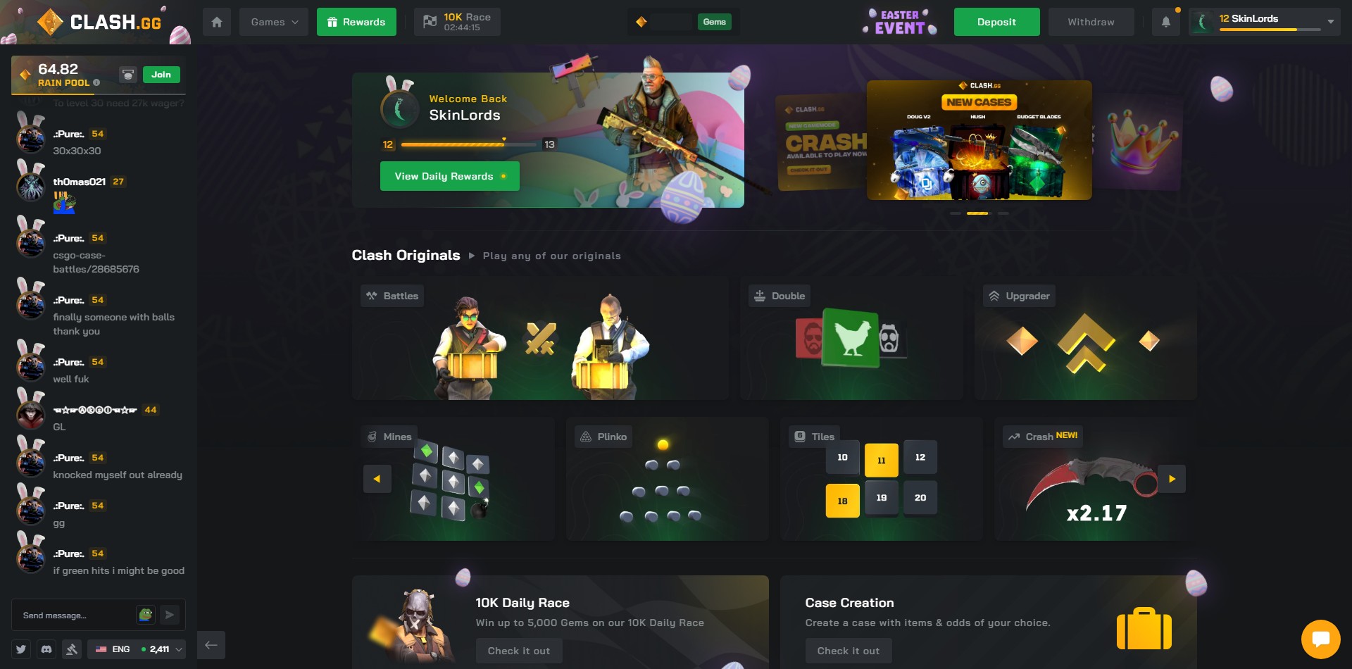Clash.GG Home