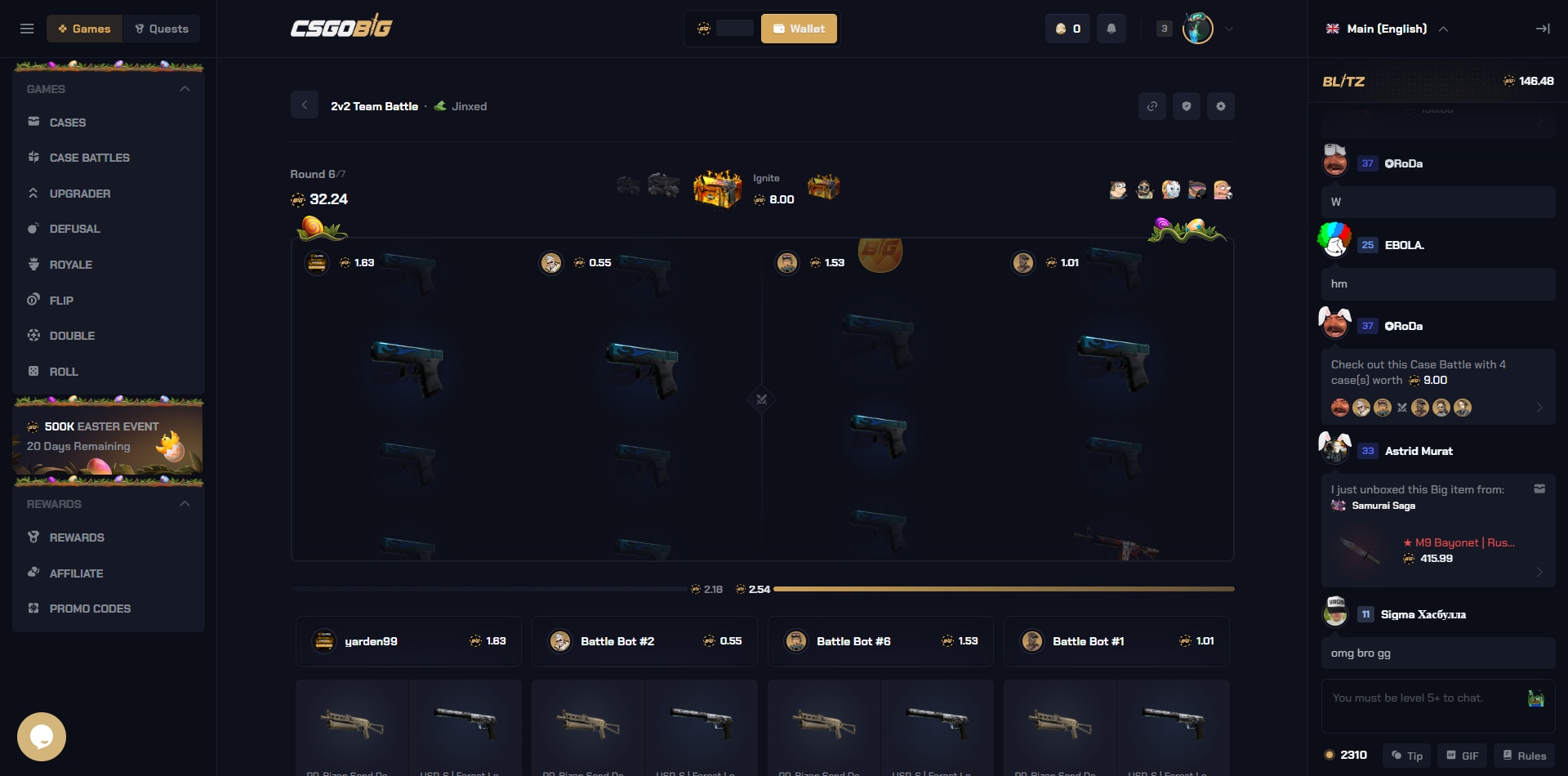 CSGOBig Case Opening Battles Gameplay