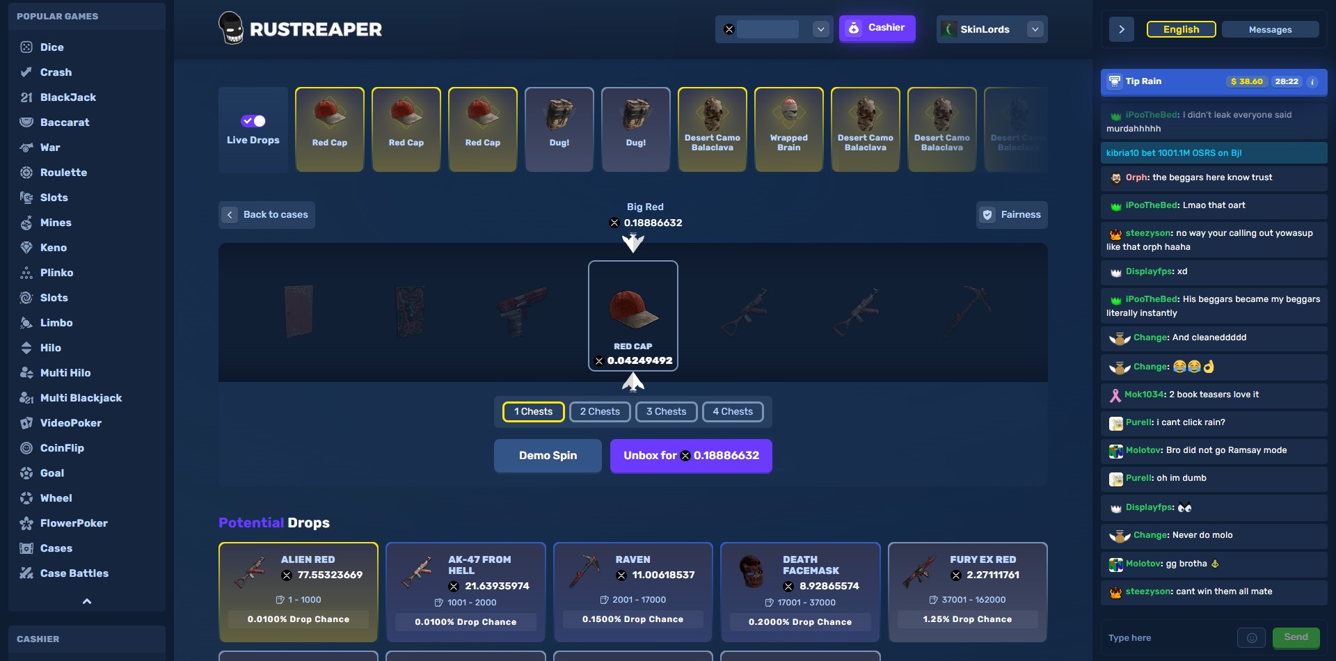 RustReaper Case Opening