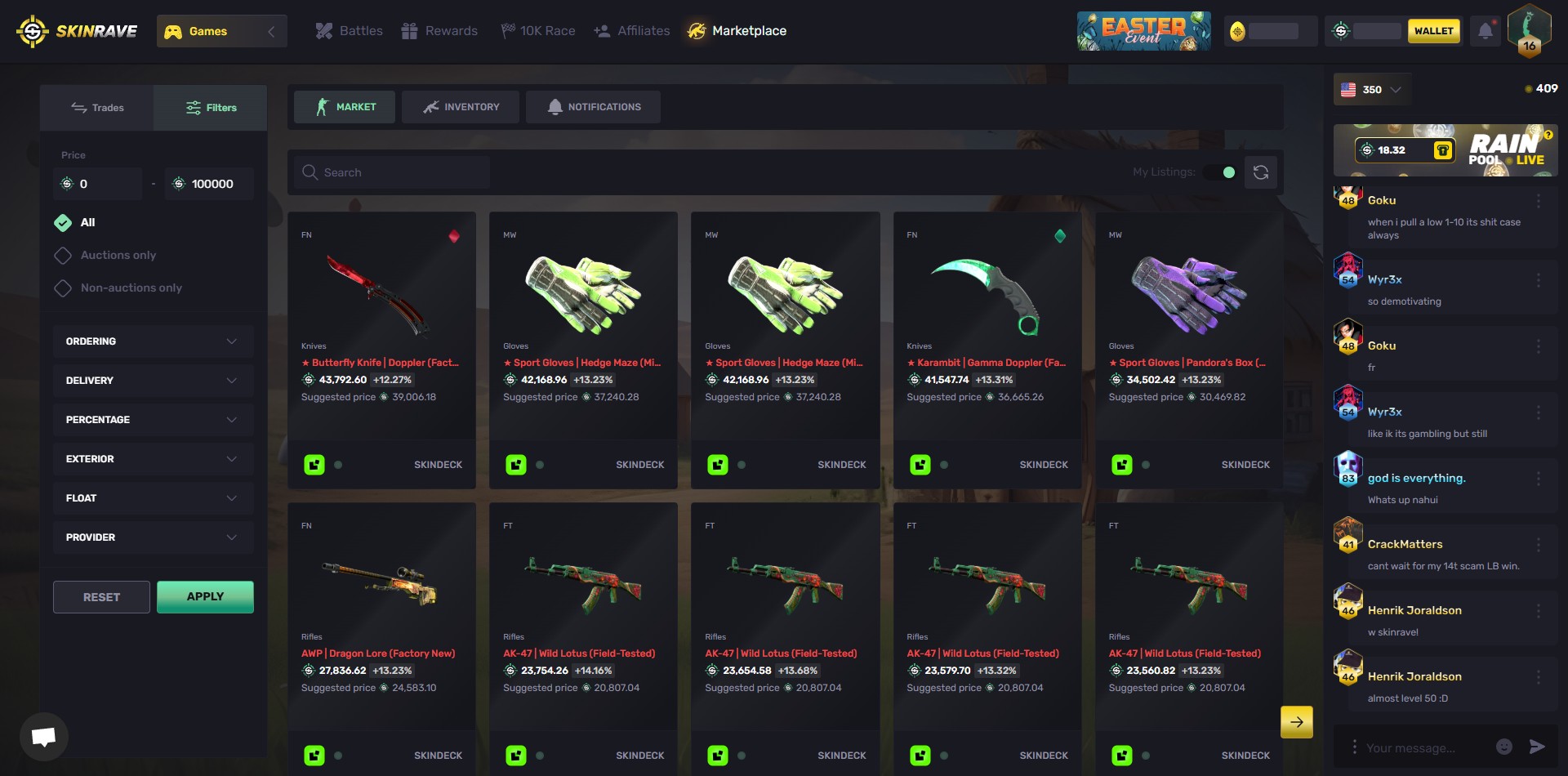 Skinrave CS2 Marketplace