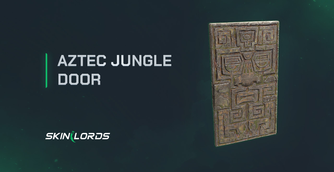 Rust Aztec Jungle Door