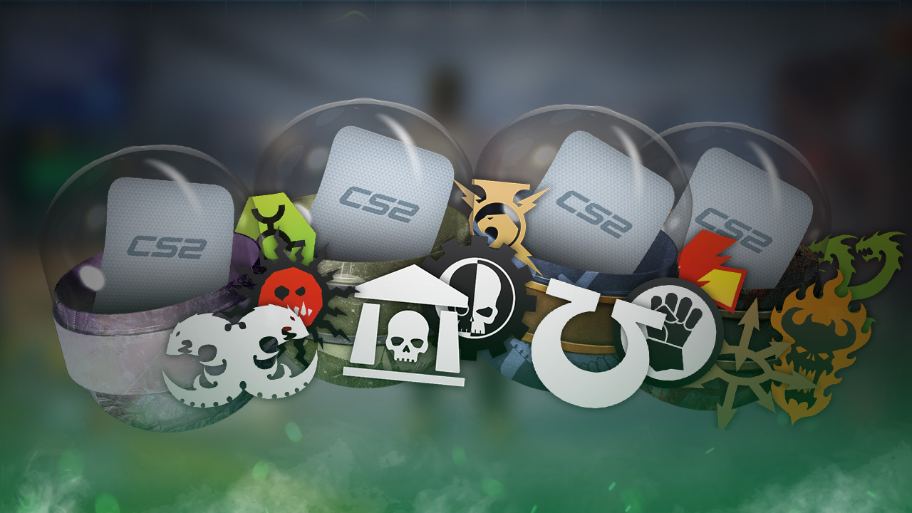 CS2 Warhammer Sticker Capsules - SkinLords