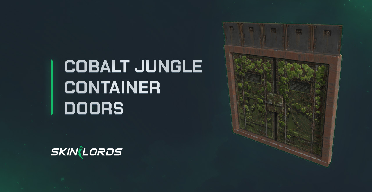 Rust Cobalt Jungle Container Doors