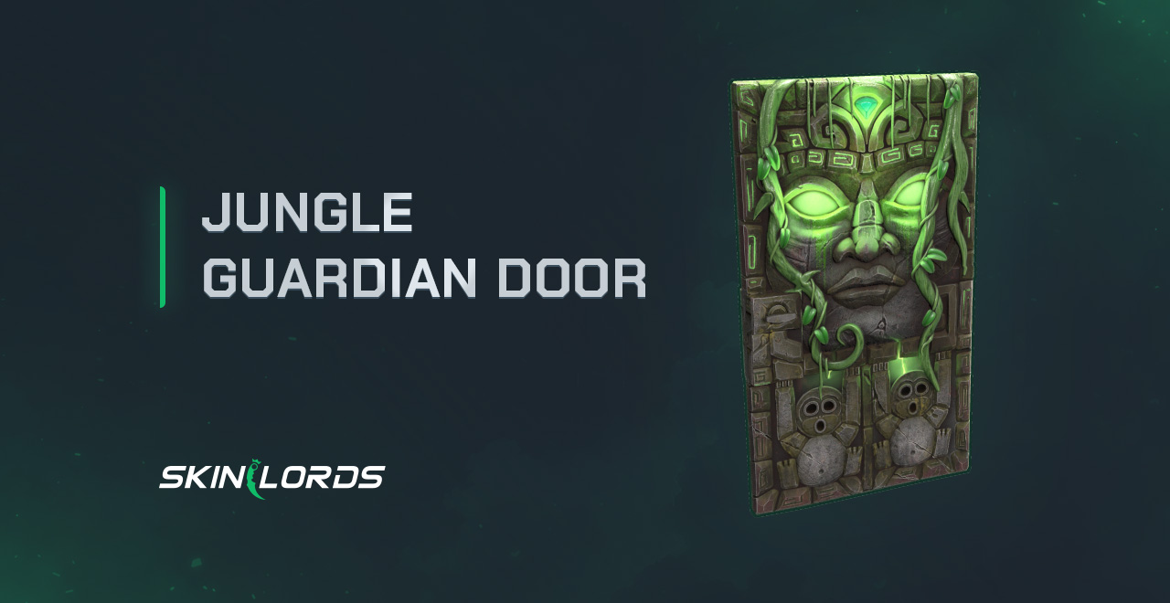 Rust Jungle Guardian Door