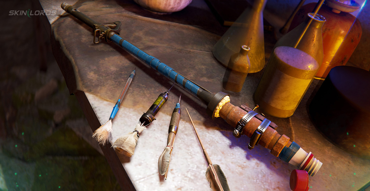 Rust Blowpipe Weapon