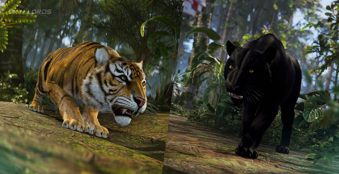 Tiger and Panther In Rust