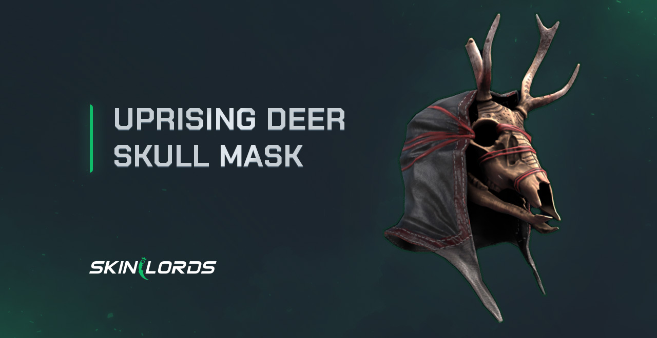 Rust Uprising Deer Skull Mask