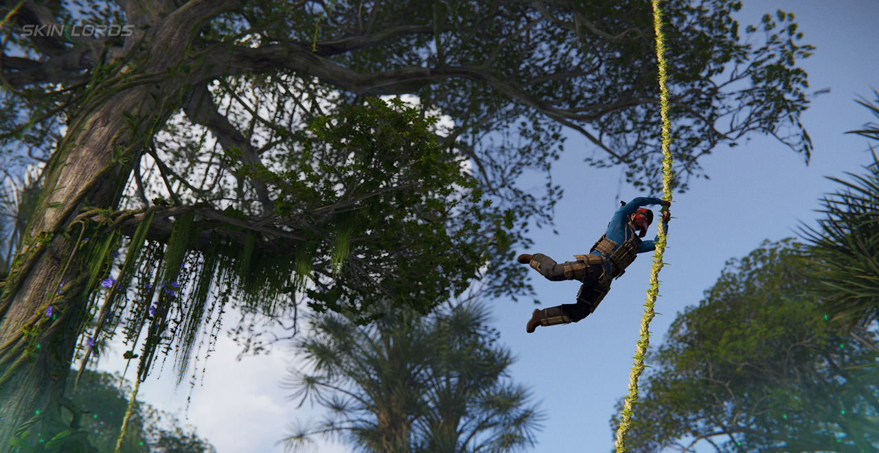 Rust Vine Swinging