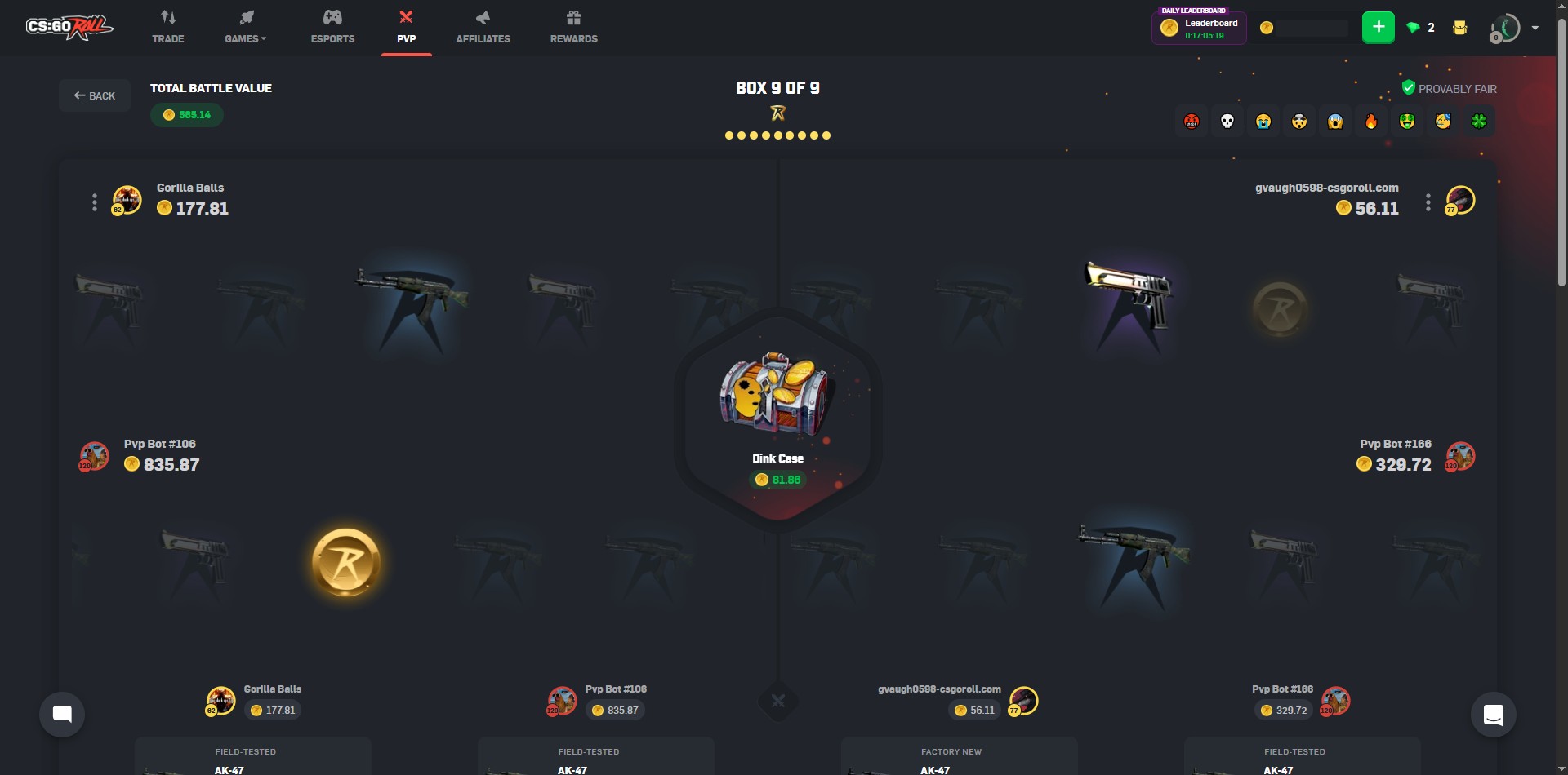 CSGORoll Case Battle Game