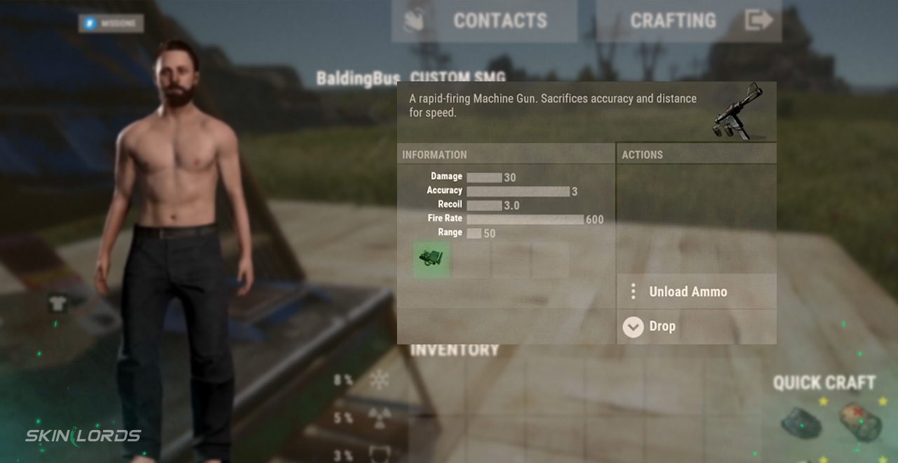how to get the rust targeting attachment