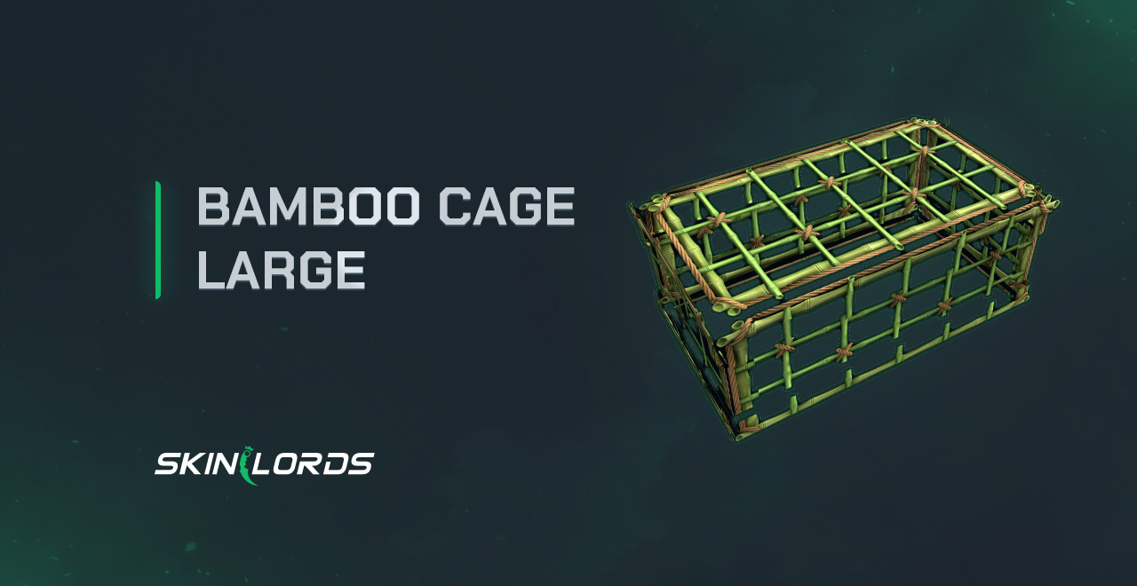 Bamboo Cage Large