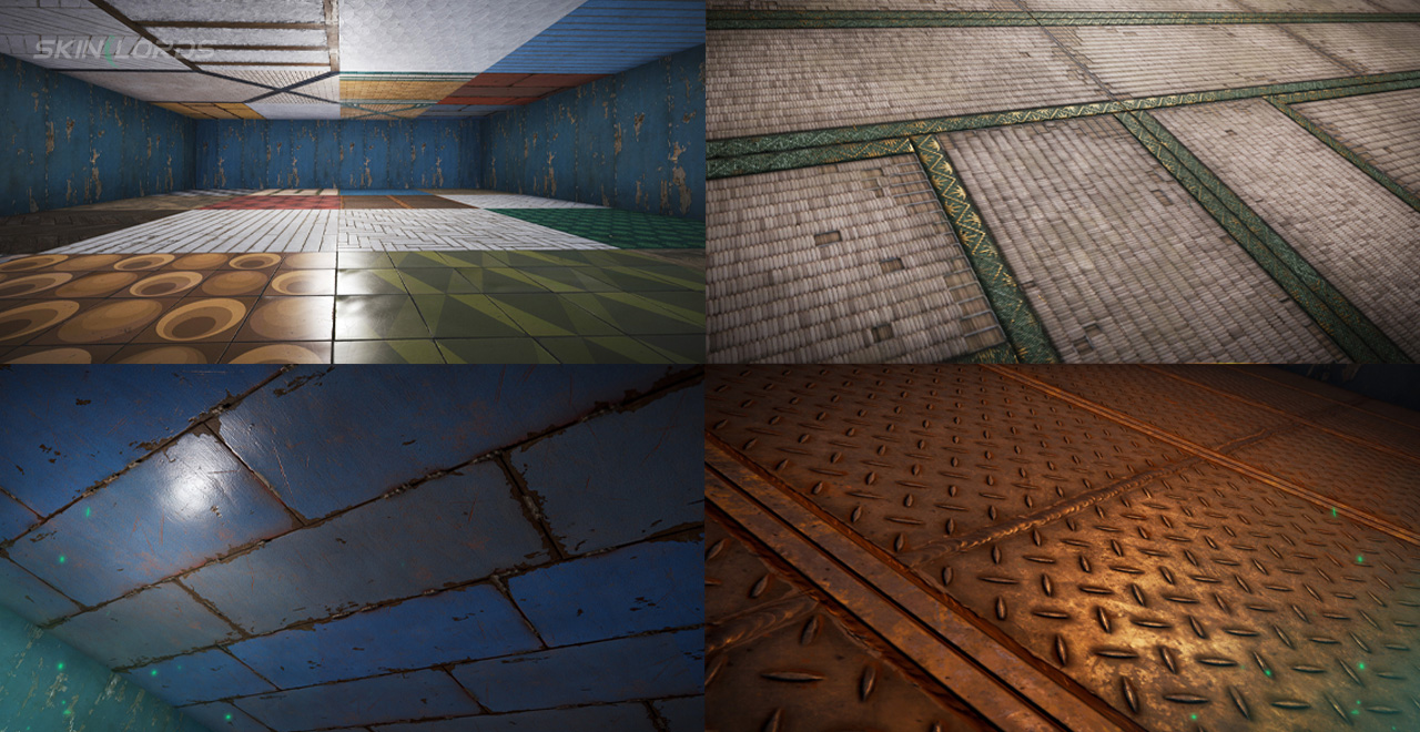Floor & Ceiling Wall Paper DLC rust update