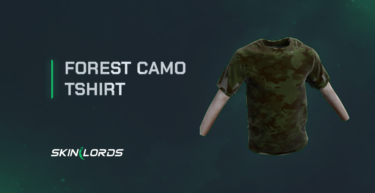 Forest Camo Tshirt rust