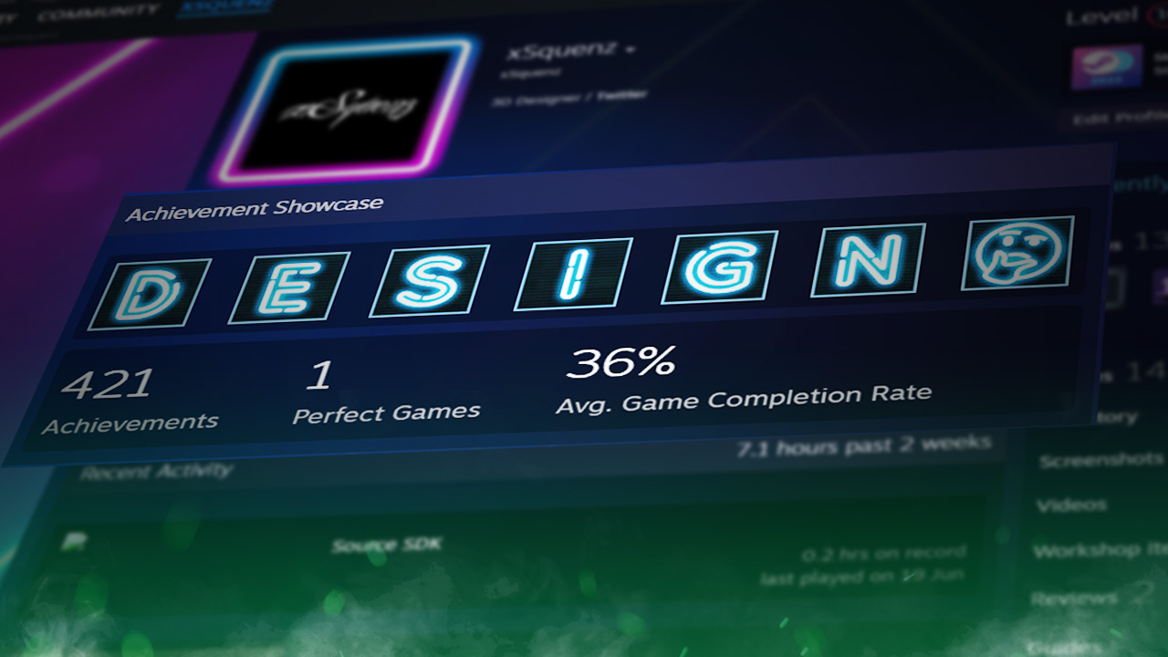 How To Make A Steam Profile Showcase