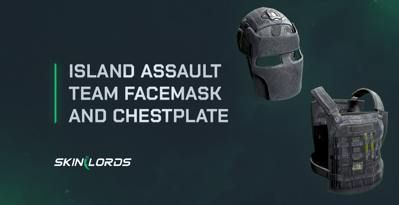 Island Assault Team Facemask and Chestplate rust item store