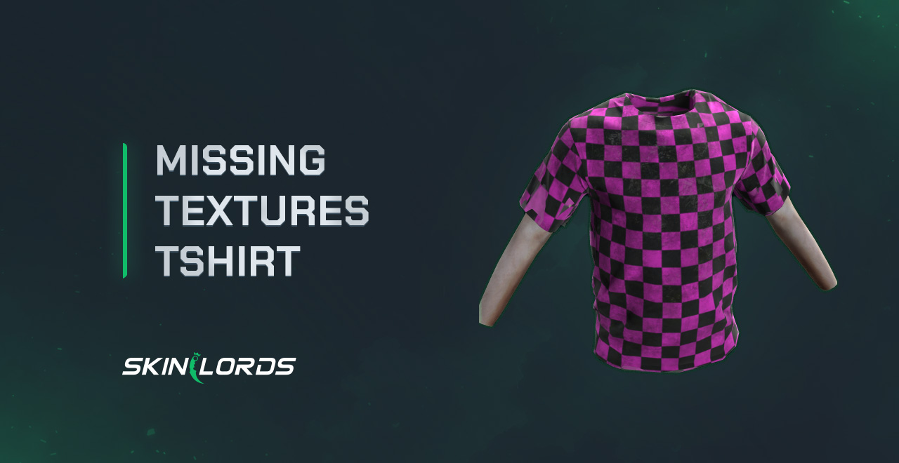 Missing Textures TShirt rust