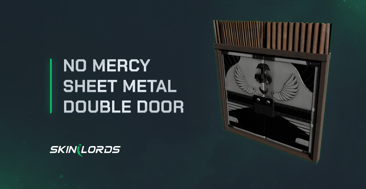 No Mercy Sheet Metal Double Door
