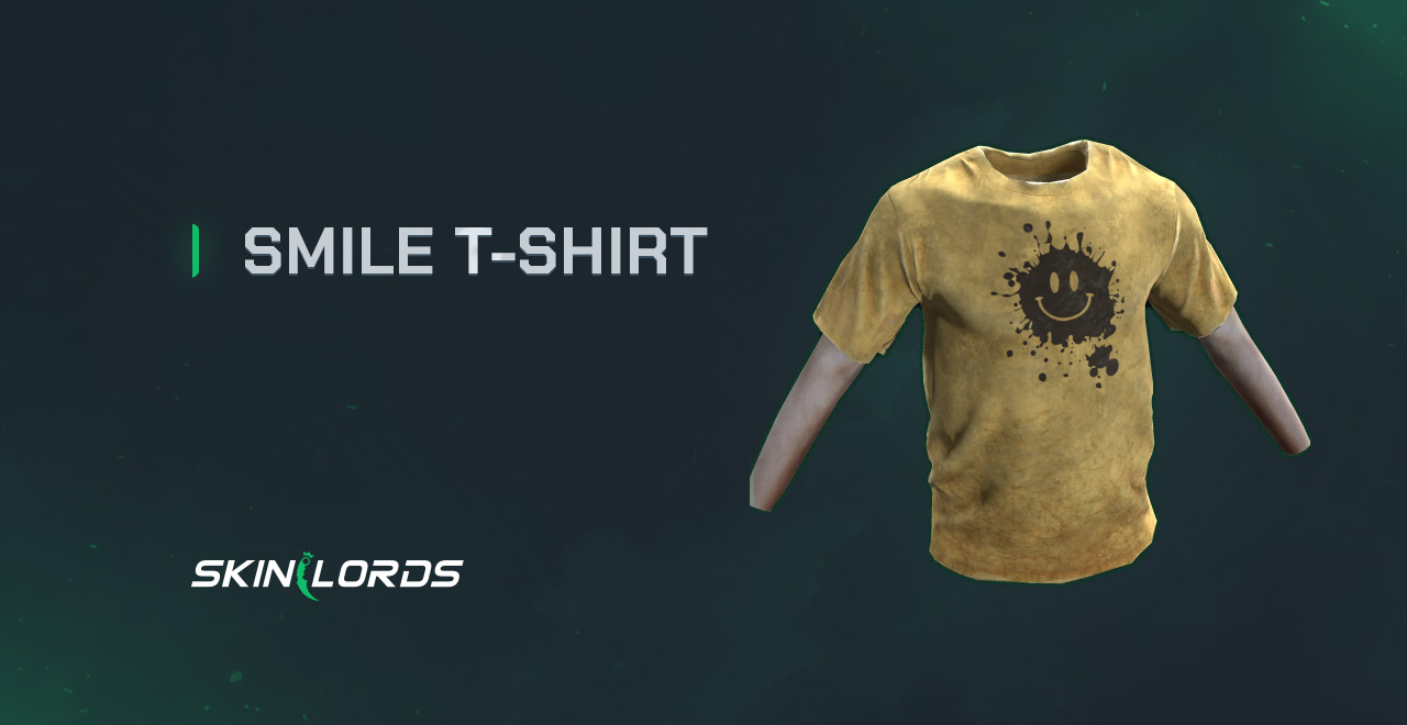 Smile T-shirt rust