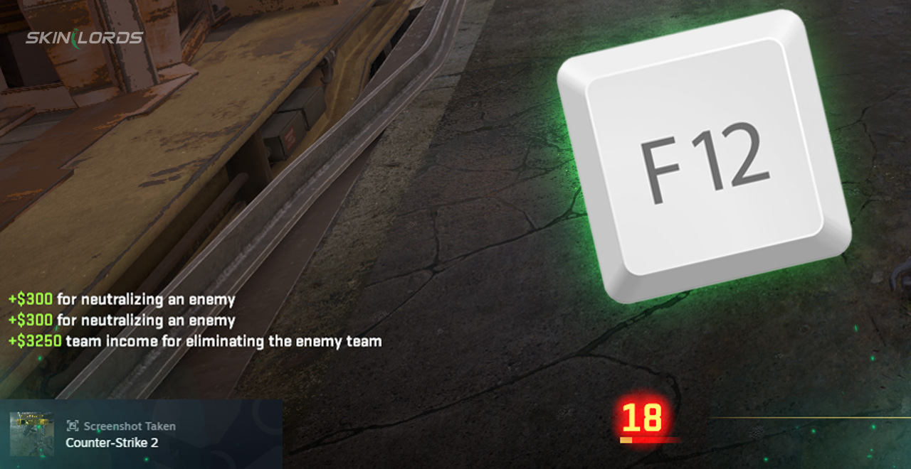 steam screenshot button hotkey f12