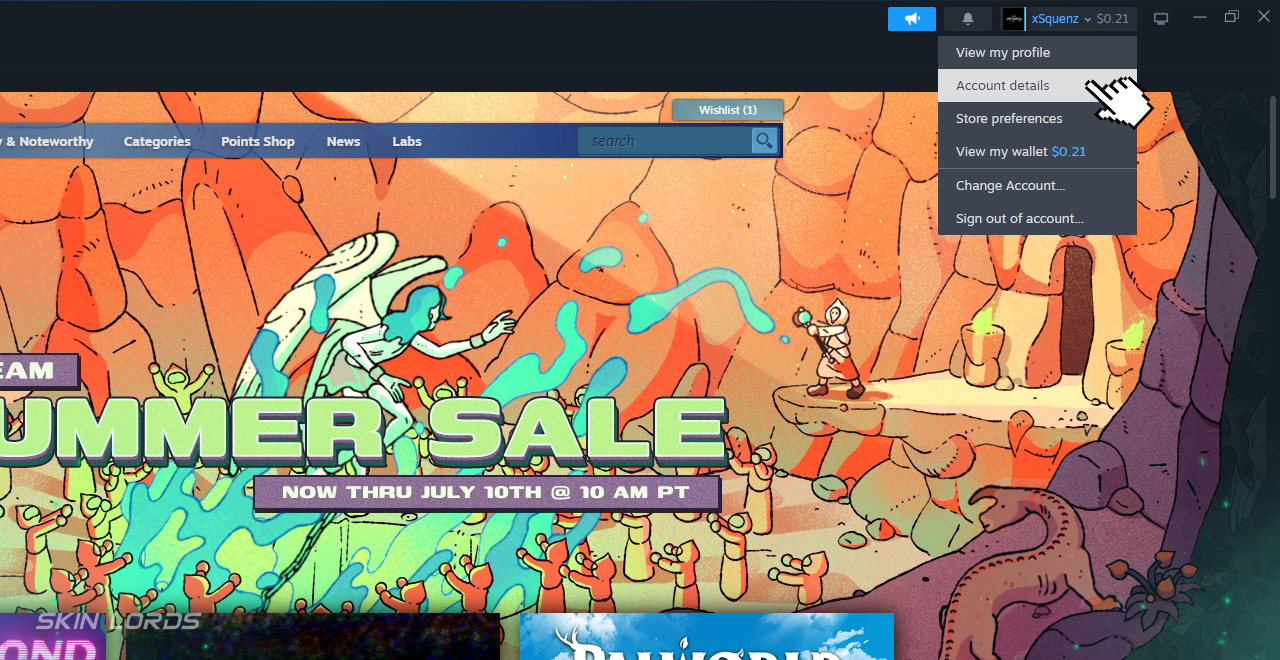 how to see steam purhcase history 1