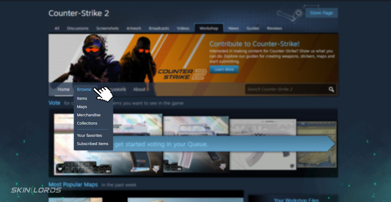 steam workshop cs2 workshop