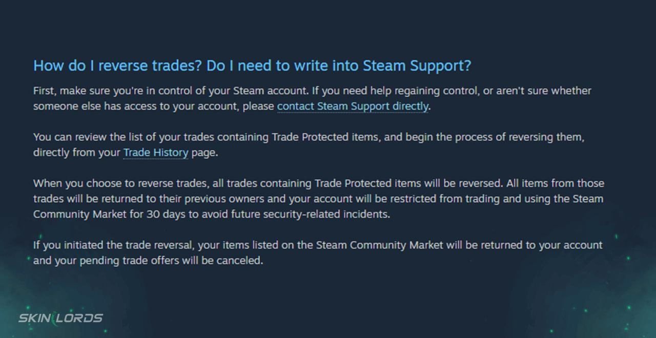 cs2 trade reversal