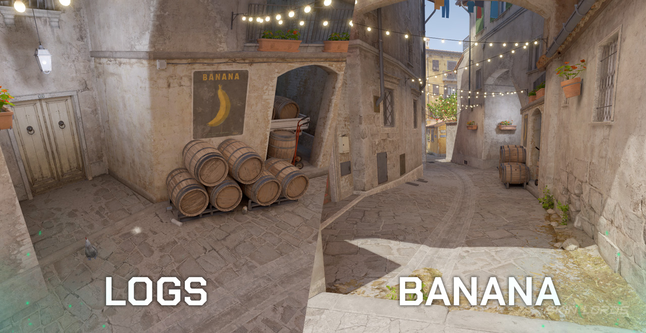 logs and banana inferno cs2