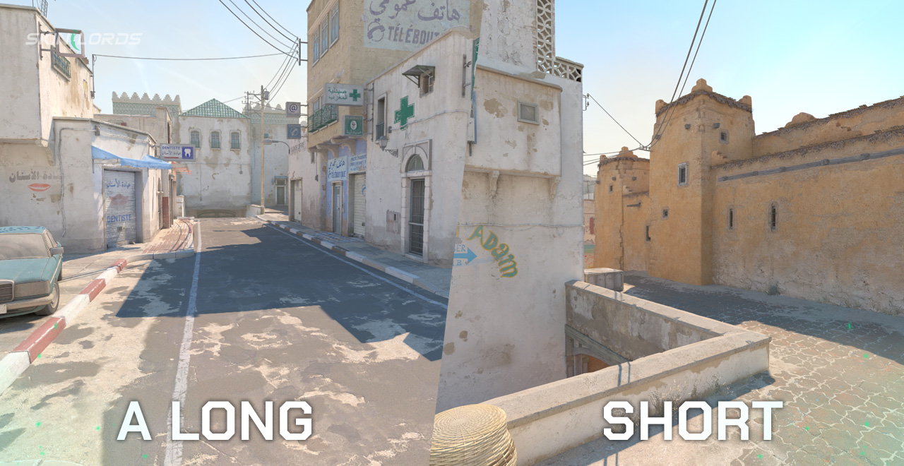 dust 2 cs2 a site