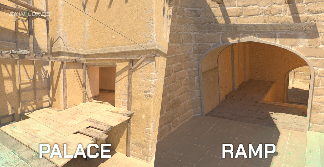 mirage palace and ramp