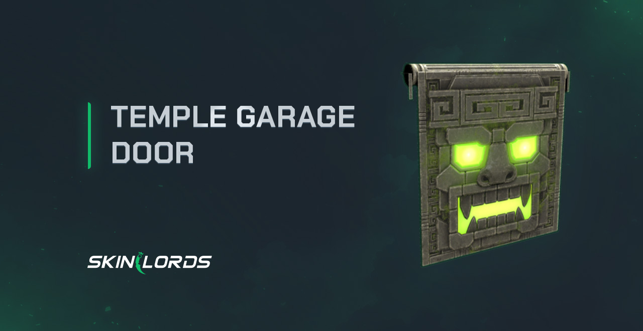 Temple Garage Door rust item store