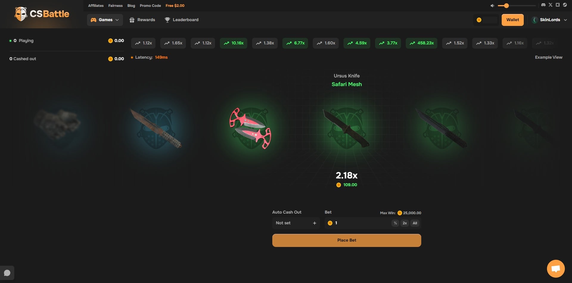 CSBattle Crash