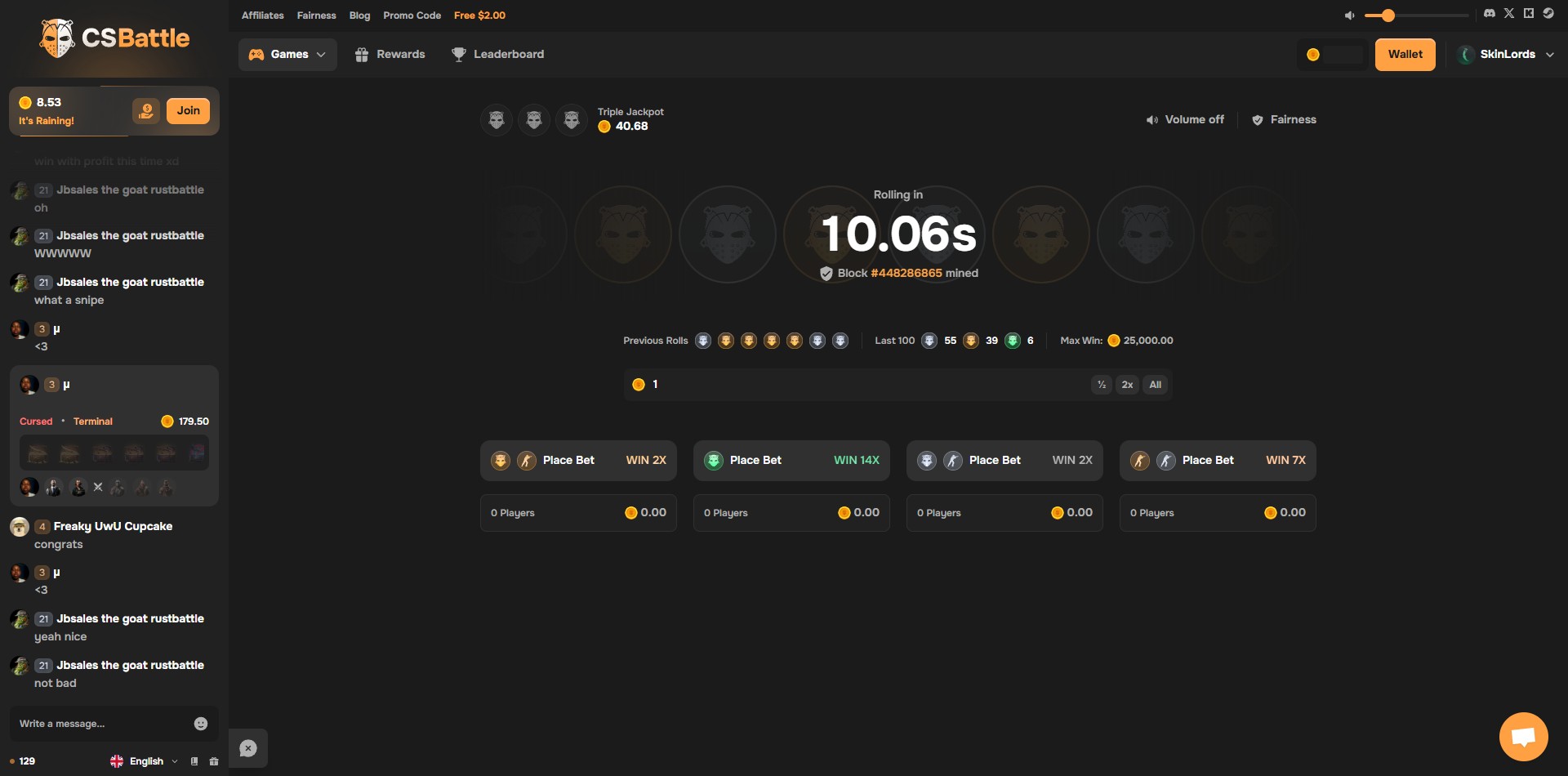 CSBattle Roulette