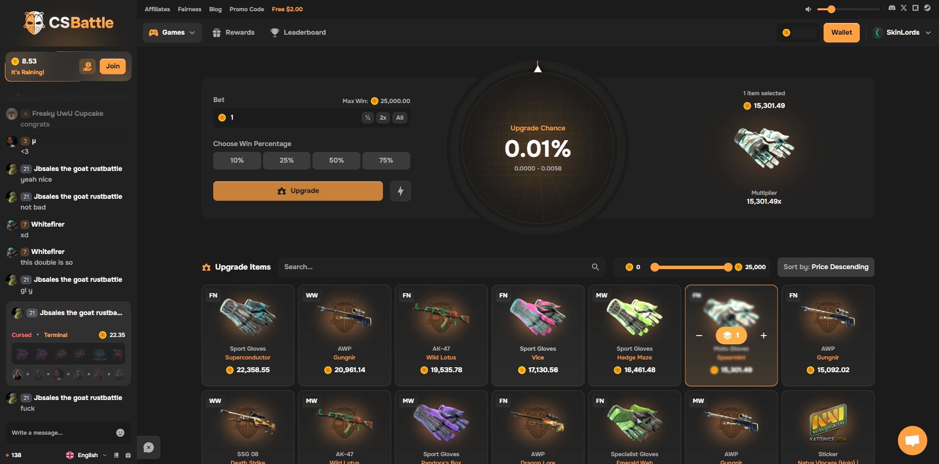 CSBattle Upgrader