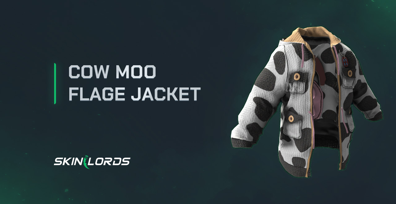 Cow Moo Flage Jacket rust item store