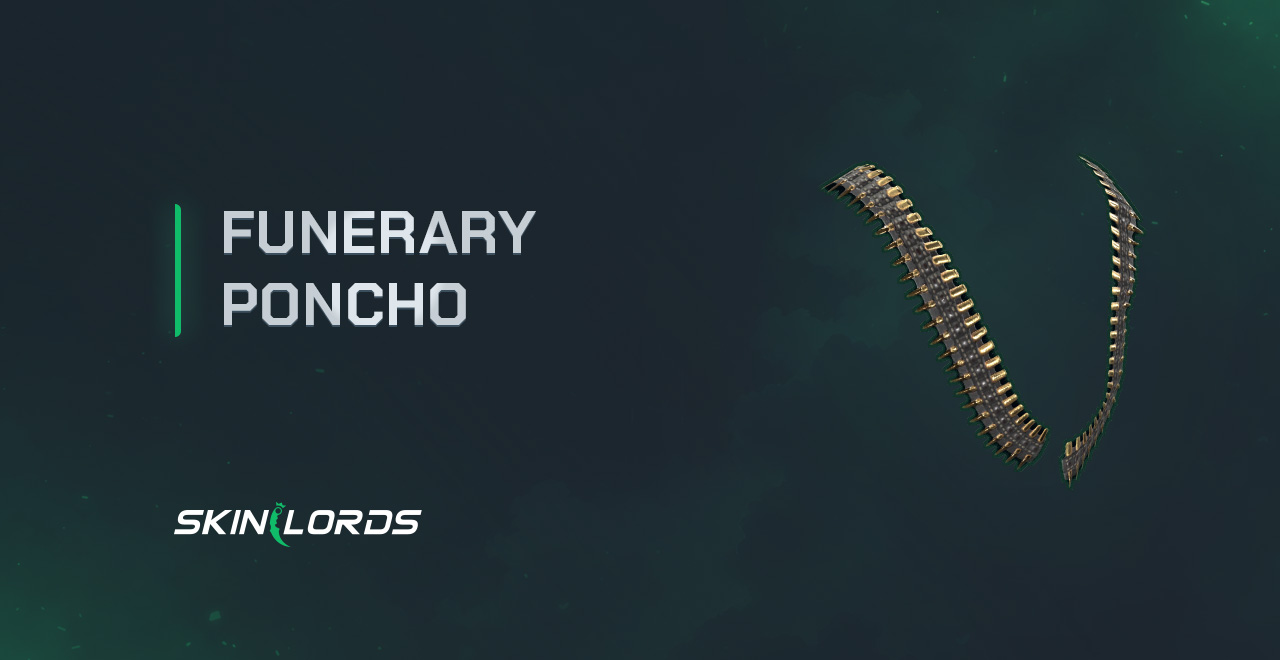 Funerary Poncho rust item store